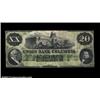 Image 1 : Washington, DC- Union Bank of Columbia $20 G6aAn extremely scarce note which we have not had previou