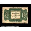 Image 1 : Chicago, IL - J.B. Lamkin Boots & Shoes 25ó Ad NoteA Fractional Currency look-alike that is Good-Ver