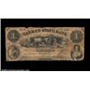 Image 1 : Hutsonville, IL- Garden State Bank $1 G2aA very scarce note. Well circulated but intact Very Good, w