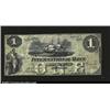 Image 1 : Portland, ME- International Bank $1 Jan. 1, 1863 G2aA fully green tinted late issue American Bank No