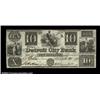 Image 1 : Detroit, MI- The Detroit City Bank $10 Dec. 20, 1837 G10 Bowen 7A nice example of this higher denomi