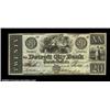Image 1 : Detroit, MI- The Detroit City Bank $20 Dec. 20, 1837 G12 Bowen 8A very scarce denomination from this