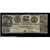 Image 1 : Flint Rapids, MI- Farmers Bank of Genesee County $20 Jan. 4, 1838 G12 Bowen 8A very scarce denominat