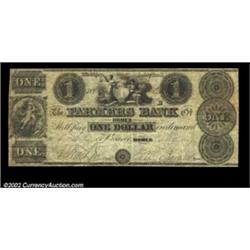 Homer, MI- The Farmers Bank of Homer $1 Oct. 8, 1837 G2 Bowen 2The Haxby plate note from this very r