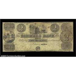 Homer, MI- The Farmers Bank of Homer $2 Jan. 14, 1837 G4 Bowen 3A second example from this short liv