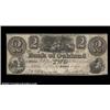 Image 1 : Pontiac, MI- The Bank of Pontiac $2 Sept. 5, 1837 G4 Bowen 3A rare note from this most difficult to.