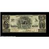 Image 1 : Pontiac, MI- The Oakland County Bank $5 Oct. 16, 1843 G32a Bowen 12Uncirculated, with the usual cut.