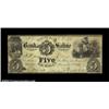 Image 1 : Saline, MI- The Bank of Saline $5 Nov. 1, 1837 G8 Bowen 4Evenly circulated Fine, with an age spot or