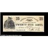 Image 1 : Utica, NY- Tuttle & Co. 25ó Oct. 25, 1862 Harris 250First note we've seen from this issuer. Uncircul