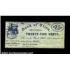 Image 1 : Utica, NY- P.Vidvard 25ó Oct. 25, 1862 Harris UNLAn unlisted denomination in Harris, who notes only.