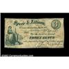 Image 1 : West Milton, NY - Speir & Allison 3ó Jan. 1, 1863 Harris H5A scarce Civil War era issue from a local