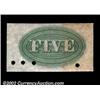 Image 2 : Newbern, NC C.B. Dibble 5ó Feb. 15, 1863A very rare piece of North Carolina scrip. Uncirculated, 4 P