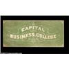 Image 2 : Salem, OR- Capital Business College $2 Schingoethe UNLA very scarce issuer, with this denomination u