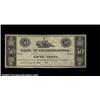 Image 1 : Chambersburg, PA - Bank of Chambersburg 50ó Hoober UNLAn unlisted scrip issue, Choice Crisp Uncircul