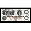 Image 1 : Middletown, PA- Bank of Middletown $10 G20a ProofLovely ex-ABNCo Proof with a bright orange overprin