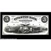 Image 1 : Tiverton, RI - Tiverton Bank $3 G6A rare and beautiful ABNCo. Proof, Crisp Uncirculated, with four P