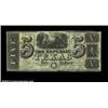 Image 1 : Austin, TX - Republic of Texas $5 Jan. 25, 1840 Cr. A4 Medlar 24This stunning example with the orang