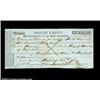 Image 1 : Austin, TX - State of Texas Treasury Warrant $237.00 Mar. 20, 1848 Medlar 48About Uncirculated, cut.