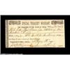 Image 1 : Austin, TX - State of Texas Special Treasury Warrant $180.00 May 26, 1855 Medlar UNLAn unlisted vari