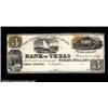Image 1 : Columbia, TX - Commercial & Agricultural Bank of Texas $3 G6 Medlar 20 ReprintA Crisp Uncirculated r