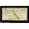 Image 1 : Columbia, TX - Republic of Texas Treasury Warrant $105.90 Dec. 14, 1836 Cr. C3 Medlar 2Similar to th