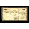 Image 1 : Columbia, TX - Republic of Texas Treasury Warrant $50.00 Apr. 14, 1837 Cr. C5 Medlar 4Problem-free V