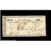 Image 1 : Columbia, TX - Republic of Texas Treasury Warrant $48.00 Dec. 1, 1836 Cr. C2 Medlar 8Pen cancelled E