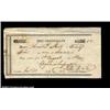 Image 1 : Columbia, TX - Republic of Texas Treasury Warrant $24.00 Nov. 1, 1836 Cr. C2 Medlar 9Extremely Fine,