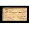 Image 1 : Galveston, TX - Republic of Texas Treasury Warrant $106.60 Dec. 2, 1837 Medlar 2An extremely rare no