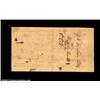 Image 2 : Galveston, TX - Republic of Texas Treasury Warrant $106.60 Dec. 2, 1837 Medlar 2An extremely rare no