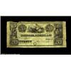 Image 1 : Harrisburg, TX - Briscoe, Harris & Co. $20 UNLAn important note from this scarce issuer, and one of.