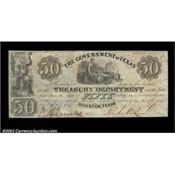 Houston, TX - Government of Texas $50 Jan. 27, 1839 Cr. H21a Medlar 68This variety has a large, unev