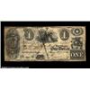 Image 1 : Nacogdoches, TX - Kelsey H. Douglass $1 Jan. 1, 1840 Medlar 1Very Fine, with a pen cancellation in t