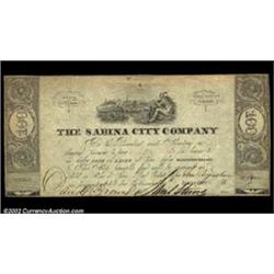 Sabina, TX - The Sabina City Company $100 July 4, 1839 Medlar 5The city of Sabine was founded in 183