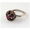 Image 2 : Natural Stone Statement Victorian Design Ring