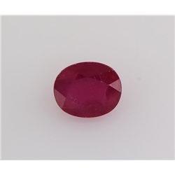 Loose Gemstone Faceted Ruby Corrundum