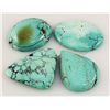 Image 1 : Natural Turquoise 169.40ctw Loose Gemstone Lot of 3