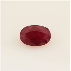 Loose Gemstone Faceted Ruby Corrundum