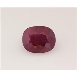 Loose Gemstone Faceted Ruby Corrundum