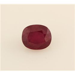 Loose Gemstone Faceted Ruby Corrundum