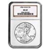 Image 1 : 1986 Silver American Eagle (NGC MS-69)