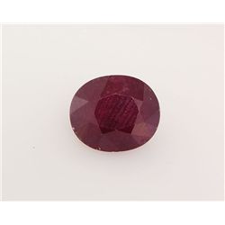 Loose Gemstone Faceted Ruby Corrundum