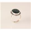 Image 1 : EMERALD BERYL 29.40CTW ANTIQUE LOOKS SILVER RING