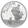 Image 1 : Christmas 2011 Silver Round X-13 Giving