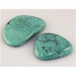 Natural Turquoise 152.34ctw Loose Gemstone Lot of 4