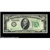 Image 1 : Fr. 2006-A $10 1934A Mule Federal Reserve Note. Crisp Uncirculated.There is a small stain in the upp