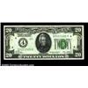 Image 1 : Fr. 2050-D $20 1928 Federal Reserve Note. Choice Crisp Uncirculated.The back centering is just a tri