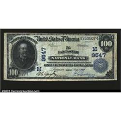 Lancaster, OH - $100 1902 Date Back Fr. 691 The Lancaster NB Ch. # (M)9547An evenly circulated and u