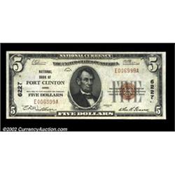 Port Clinton, OH - $5 1929 Ty. 1 NB of Port Clinton Ch. # 6227A bright, well centered, and fully emb