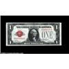 Image 1 : Fr. 1550 $1 1928 Legal Tender. Gem Crisp Uncirculated.Serial number A00000034A, and rare as a two di